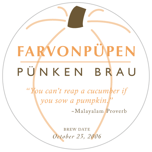 Blast from the past: one of the first MNB beer labels
